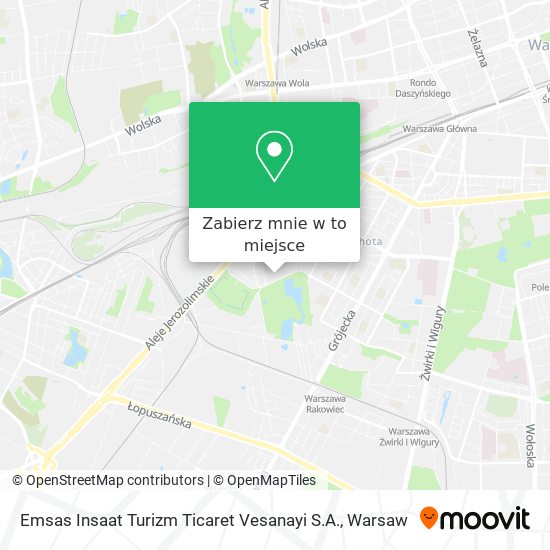 Mapa Emsas Insaat Turizm Ticaret Vesanayi S.A.