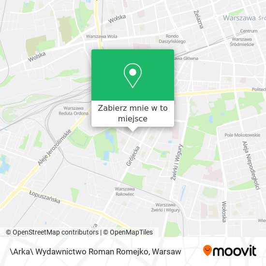 Mapa \Arka\ Wydawnictwo Roman Romejko