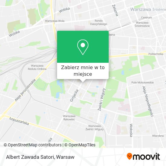 Mapa Albert Zawada Satori