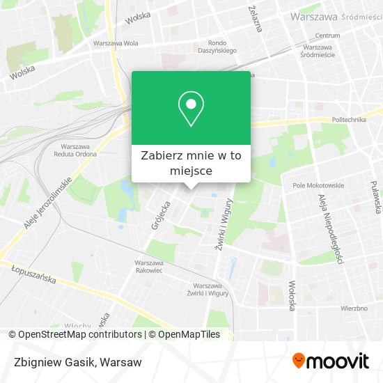 Mapa Zbigniew Gasik