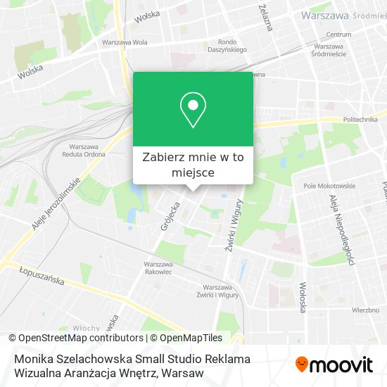 Mapa Monika Szelachowska Small Studio Reklama Wizualna Aranżacja Wnętrz