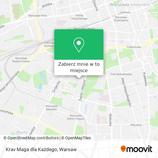 Mapa Krav Maga dla Każdego