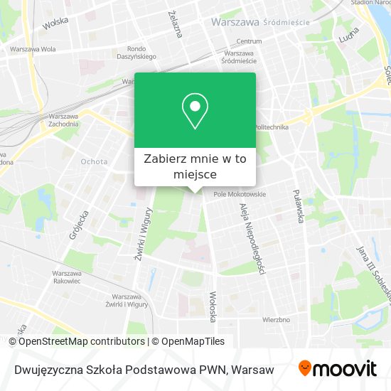 Mapa Dwujęzyczna Szkoła Podstawowa PWN