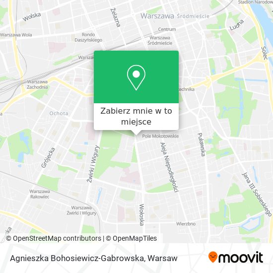 Mapa Agnieszka Bohosiewicz-Gabrowska