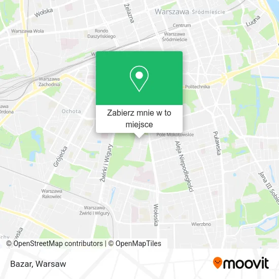 Mapa Bazar