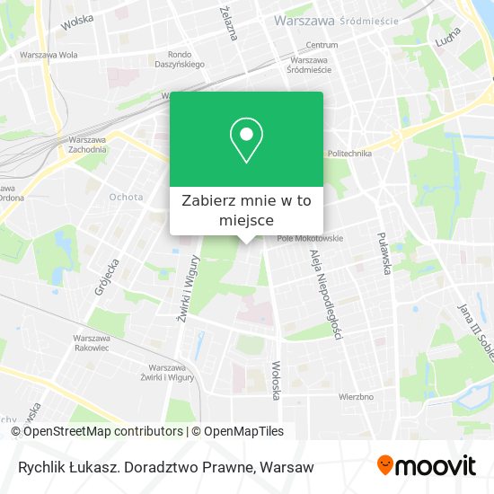 Mapa Rychlik Łukasz. Doradztwo Prawne