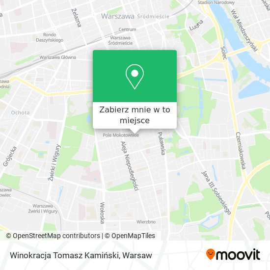 Mapa Winokracja Tomasz Kamiński