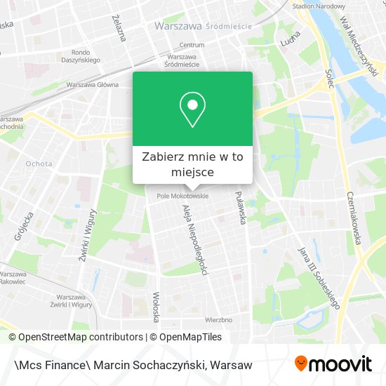 Mapa \Mcs Finance\ Marcin Sochaczyński