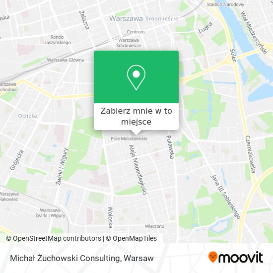 Mapa Michał Żuchowski Consulting