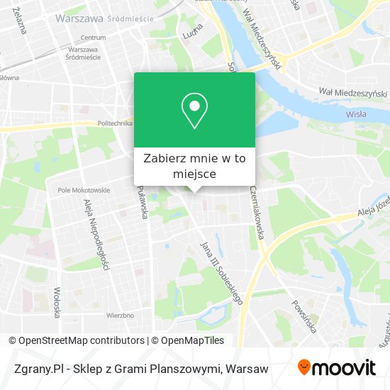 Mapa Zgrany.Pl - Sklep z Grami Planszowymi