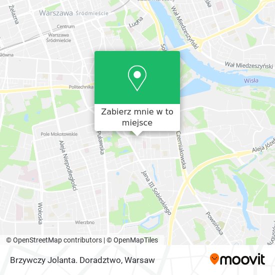 Mapa Brzywczy Jolanta. Doradztwo