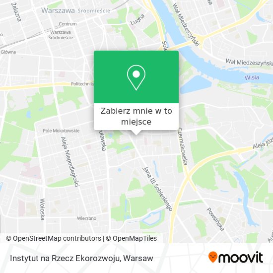 Mapa Instytut na Rzecz Ekorozwoju