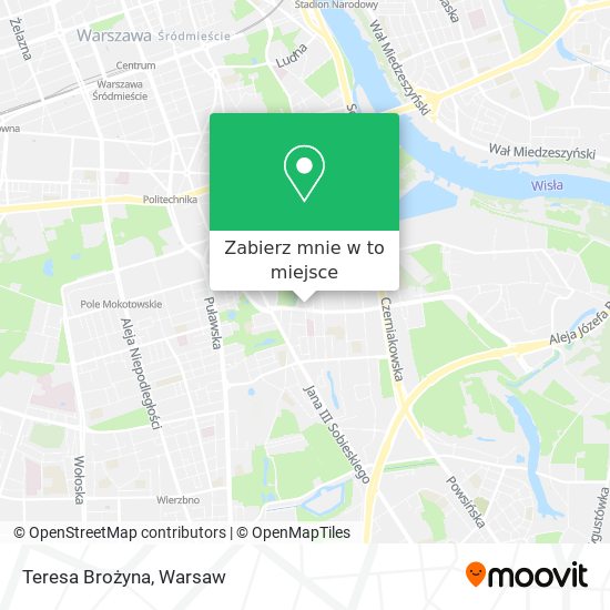 Mapa Teresa Brożyna