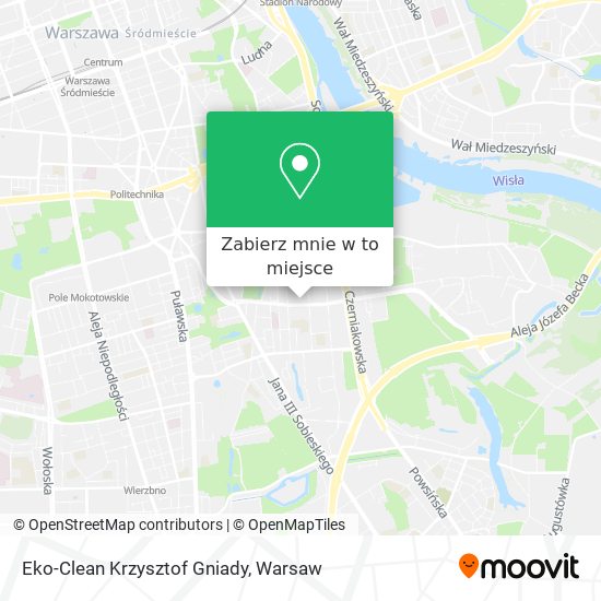 Mapa Eko-Clean Krzysztof Gniady