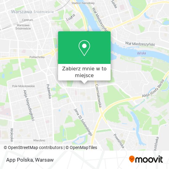 Mapa App Polska