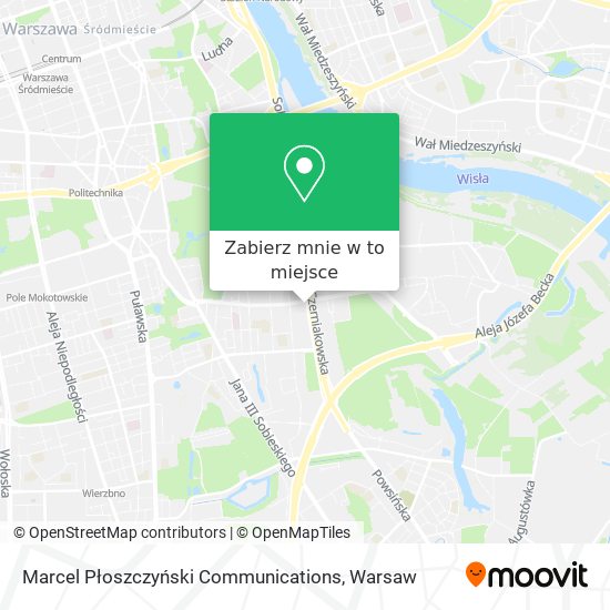 Mapa Marcel Płoszczyński Communications