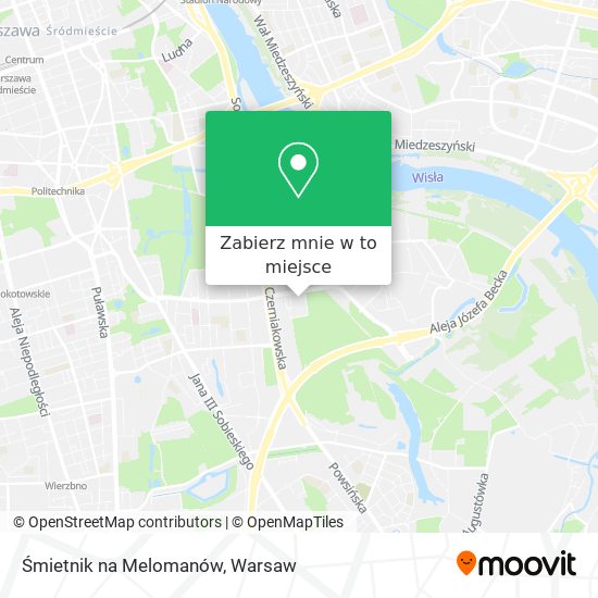 Mapa Śmietnik na Melomanów