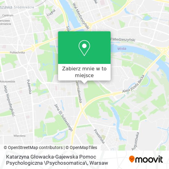 Mapa Katarzyna Głowacka-Gajewska Pomoc Psychologiczna \Psychosomatica\