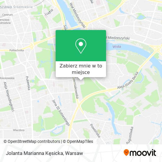 Mapa Jolanta Marianna Kęsicka