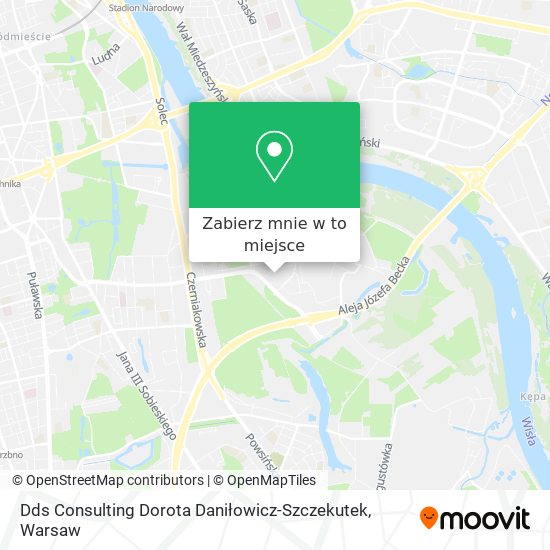 Mapa Dds Consulting Dorota Daniłowicz-Szczekutek