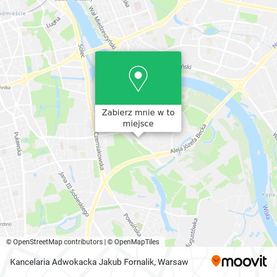 Mapa Kancelaria Adwokacka Jakub Fornalik