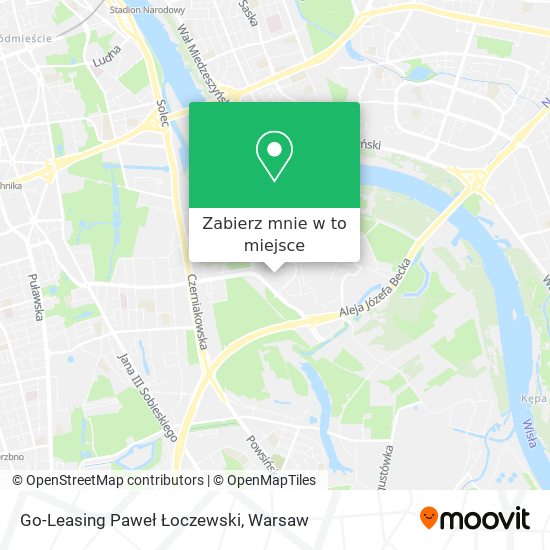 Mapa Go-Leasing Paweł Łoczewski