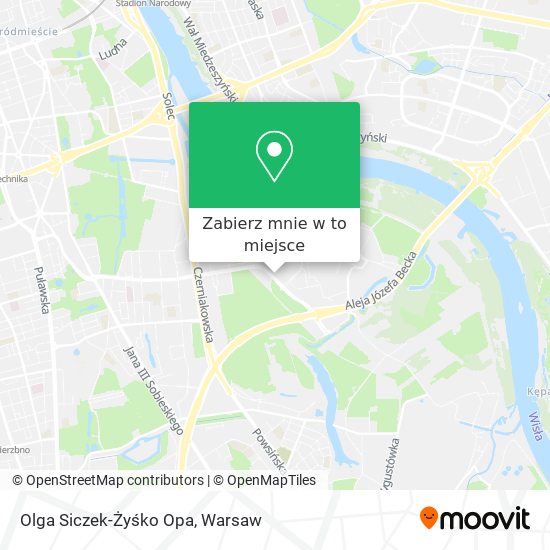 Mapa Olga Siczek-Żyśko Opa