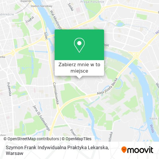 Mapa Szymon Frank Indywidualna Praktyka Lekarska