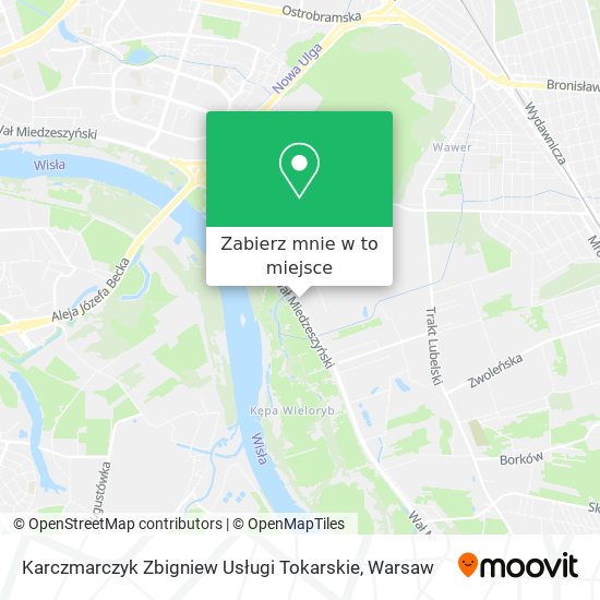 Mapa Karczmarczyk Zbigniew Usługi Tokarskie