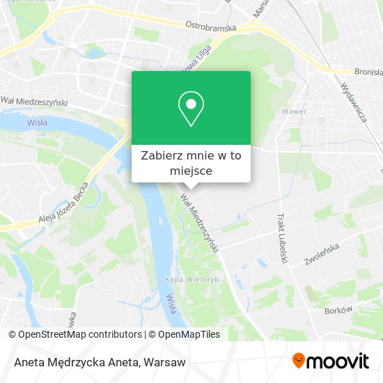 Mapa Aneta Mędrzycka Aneta