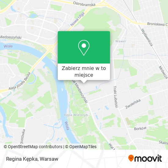 Mapa Regina Kępka