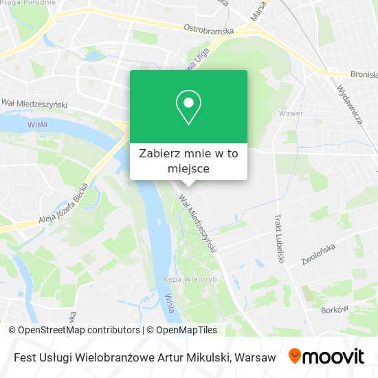 Mapa Fest Usługi Wielobranżowe Artur Mikulski