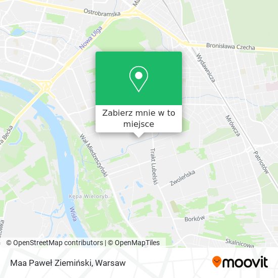 Mapa Maa Paweł Ziemiński