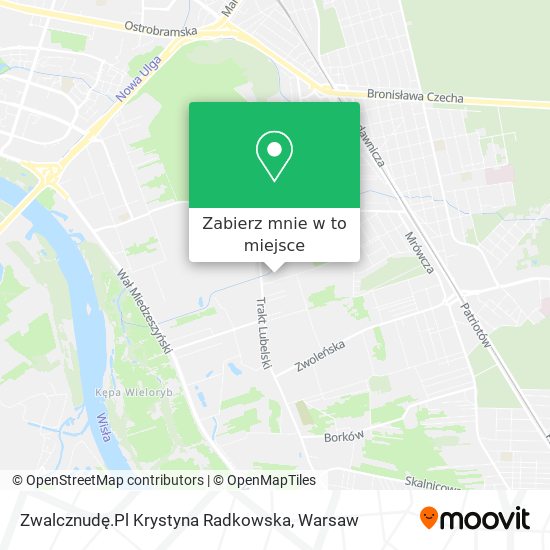 Mapa Zwalcznudę.Pl Krystyna Radkowska