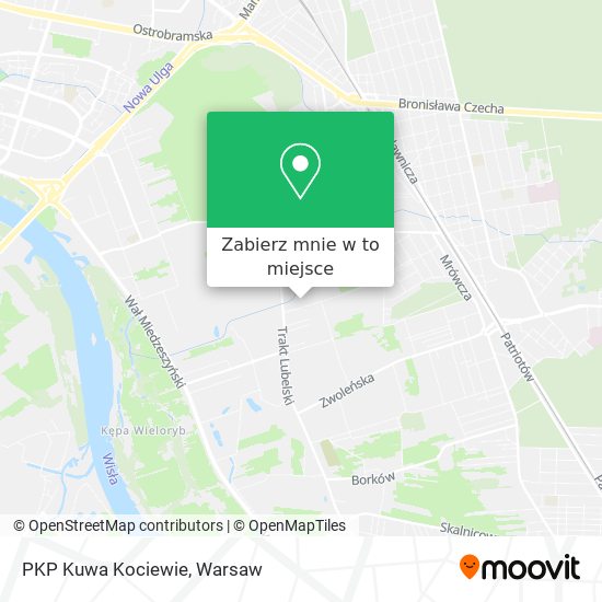 Mapa PKP Kuwa Kociewie