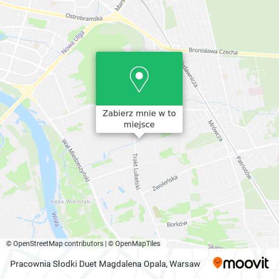 Mapa Pracownia Słodki Duet Magdalena Opala