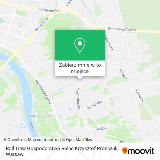 Mapa Roll Traw Gospodarstwo Rolne Krzysztof Pronczuk