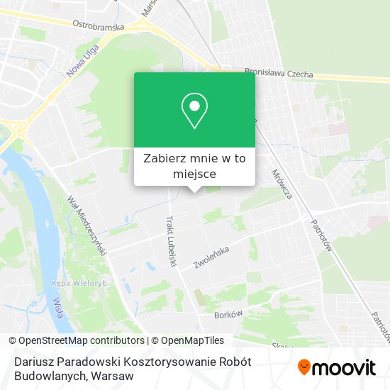 Mapa Dariusz Paradowski Kosztorysowanie Robót Budowlanych