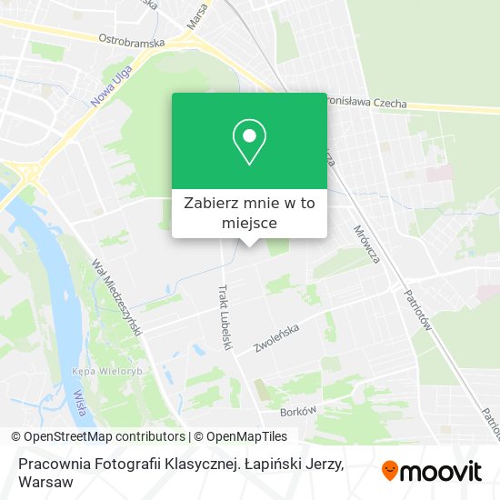 Mapa Pracownia Fotografii Klasycznej. Łapiński Jerzy