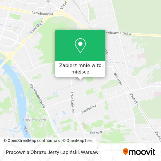 Mapa Pracownia Obrazu Jerzy Łapiński