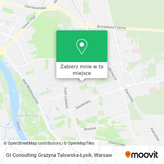 Mapa Gt Consulting Grażyna Talowska-Łysik