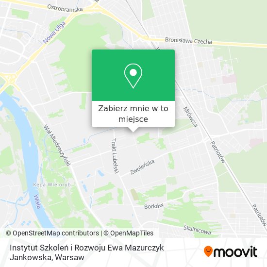 Mapa Instytut Szkoleń i Rozwoju Ewa Mazurczyk Jankowska