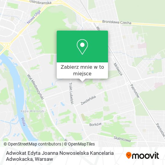 Mapa Adwokat Edyta Joanna Nowosielska Kancelaria Adwokacka