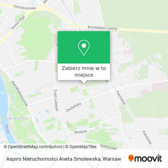 Mapa Aspiro Nieruchomości Aneta Smolewska