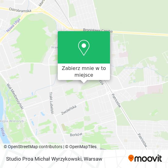 Mapa Studio Proa Michał Wyrzykowski