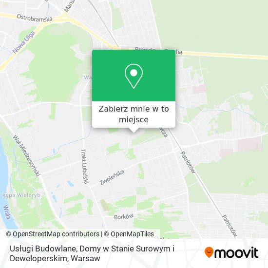 Mapa Usługi Budowlane, Domy w Stanie Surowym i Deweloperskim