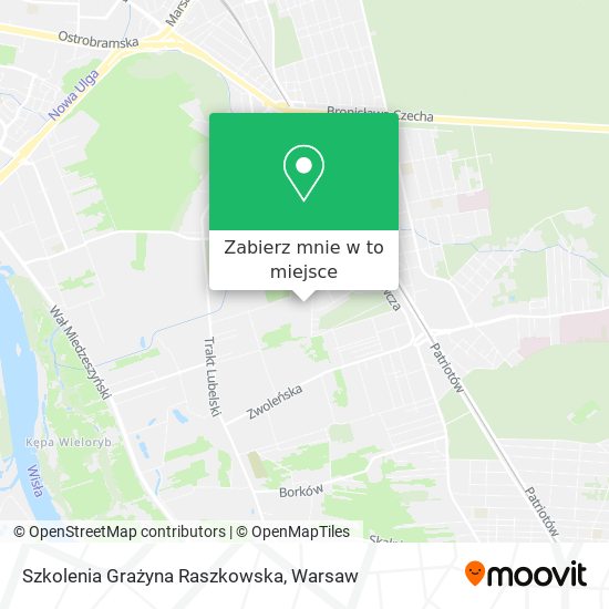 Mapa Szkolenia Grażyna Raszkowska