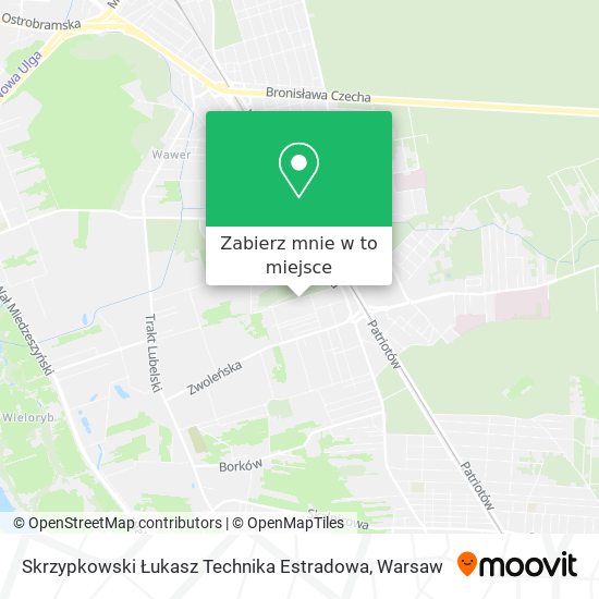 Mapa Skrzypkowski Łukasz Technika Estradowa