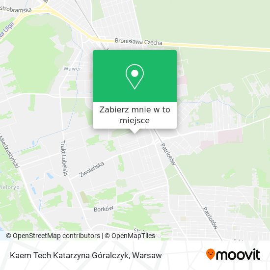 Mapa Kaem Tech Katarzyna Góralczyk