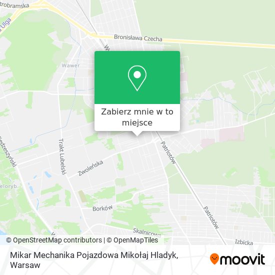 Mapa Mikar Mechanika Pojazdowa Mikołaj Hladyk